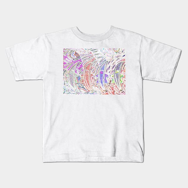 Starry Nights Over MeepNana Festival Glassed C Kids T-Shirt by Zenanigans